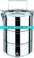 Wholesale hot sell stainless steel lunch box w/3 layer