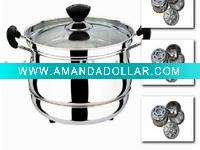 Wholesale High quality Stainless steel steam pot