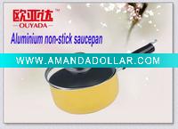 Aluminium sauce pan with non-stick coating