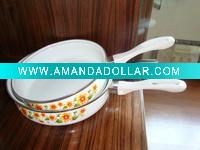 the enamel fry pan