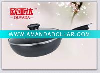 Aluminium wok 2layer non-stick coating