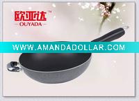 Wholesale 2layer heat resistant non-stick coating wok(aluminium alloy)
