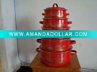 Wholesale 5PCS enamel cookware