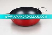 Wholesale Various sizes color optional carbon steel woks