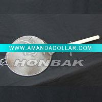 Wholesale Stainless Steel Wire Mesh Skimmer(Single ,Double & Strengen Mesh)