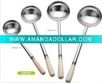 wooden soup Ladle