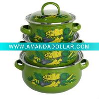 Enamel casserole
