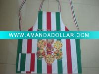 Wholesale kitchen apron with embroidery cotton quality