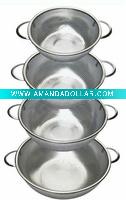 Wholesale stainless steel deep fry basket/fruit basket