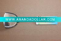 Stainless steel turner w/steel handle