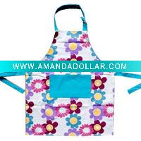 Wholesale 100% cotton kitchen apron