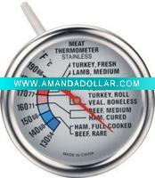 Bimetal cook meat thermometer