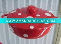 Stoneware casserole
