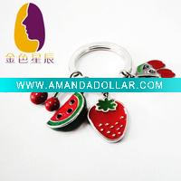 Wholesale Fashion fruit shaped key holder