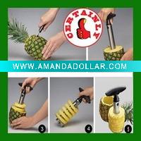 Multifunction Stainless Steel Pineapple Slicer, Peeler and Corer