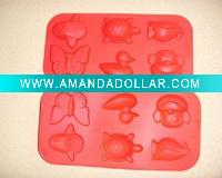 Shaped Silicone ice cube tray