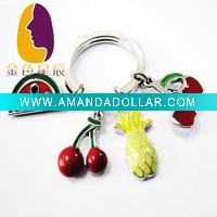 promotional fruit shaped key holder
