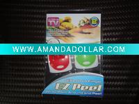 Wholesale Colourful EZ peel with rubber finger grip(FY-9903)