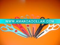 ABS handle stainless steel kitchen scissors