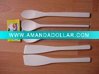 5 PC Wooden Kitchen Tools Set
