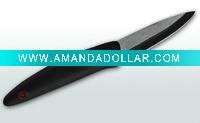Rubber handle3" Ceramic Fruit knife