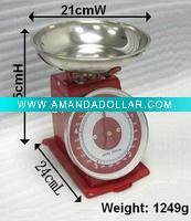 5kg Red Kitchen scale