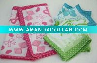 Wholesale 100% cotton printed tea towel