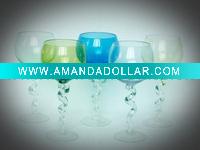 Red wine glass cup