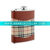 Stainless steel hip flask