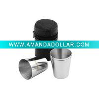 Stainless Steel Hip Flask Gifts Set