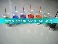 24OZ plastic drinking tumbler