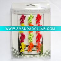 Wholesale 2011 novelty silicone wine glass markers