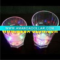 Flashing whiskey Cup,LED light up glass,flashing w