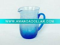 Wholesale handmade strattom water glass pitcher