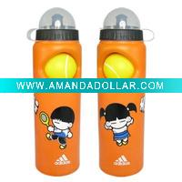 Wholesale BPA free100% football sports water bottle with ball (FDA,SGS,CE/CU)