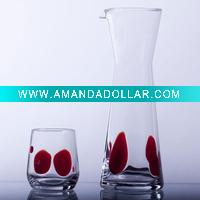 Red Speckle-Carafe