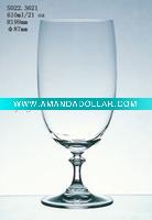 crystal glass cup