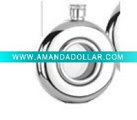 Round Hip Flask