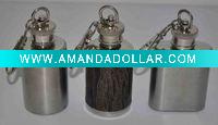Wholesale 1oz stainless steel hip flask
