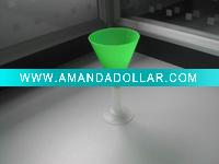 plastic wine glasses/plastic icecream cup