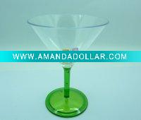 plastic martini glass