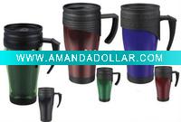 Plastic auto mug