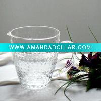 Clear glass jug