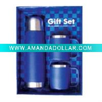 Wholesale stainless steel vacuum flask gift set