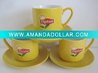 ceramic cup and saucer
