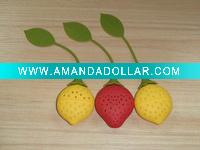 Wholesale 2011 convenient of silicone tea infuser sets