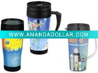 Plastic auto mug