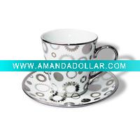 Wholesale ceramic plates&dishes mug&cup set coffee mug