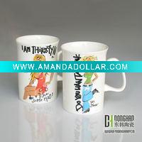 Wholesale 11 oz fine bone china mug above 40% animal ash
