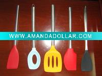 Wholesale silicone spatula with 18/8 stainless/steel handle